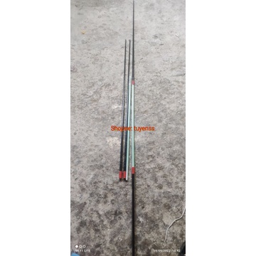 Bộ nan cacbon lên diều liền 2,4 mét lùi đã độ sẵn vai