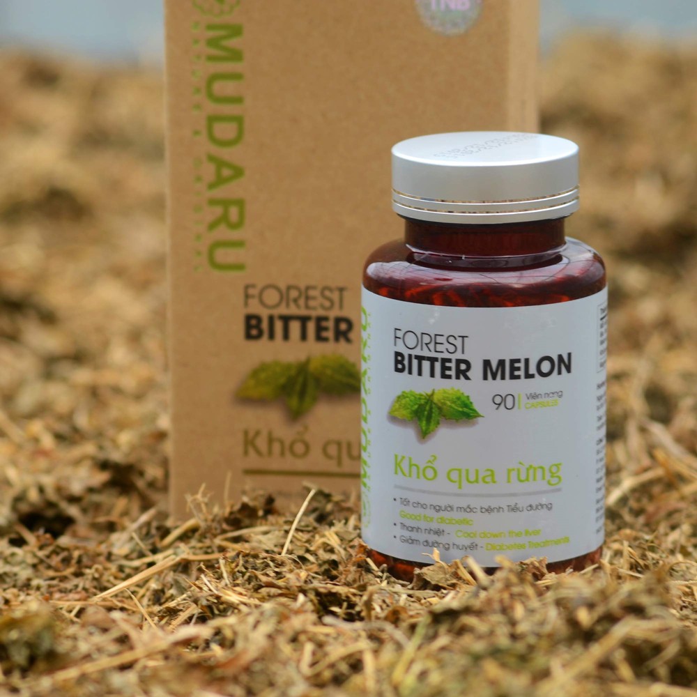 VIÊN UỐNG KHỔ QUA RỪNG MUDARU HỘP 90 Viên (야생여주 캡슐 90정) | BigBuy360 - bigbuy360.vn