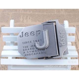 Dây nịt vải US Jeep mặt nịt đơn giản cá tính phù hợp cả nam và nữ bản rộng 3.8cm