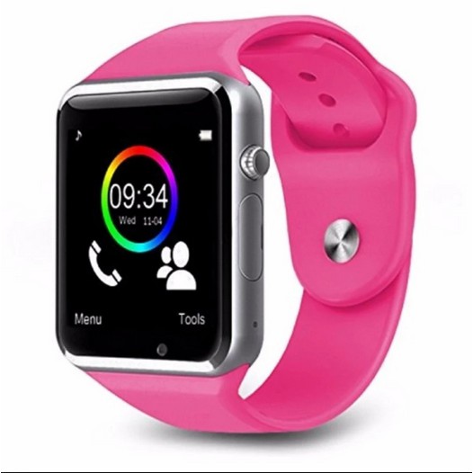 Đồng hồ thông minh gắn được sim - thẻ nhớ nghe gọi như điện thoại màu hồng mới