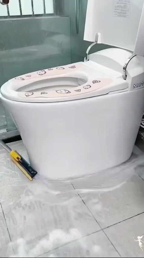 Cây Chà Sàn Nhà Tắm Thiết Kế Đầu Gạt Nước Và Đầu Chổi Xoay 120 Độ Quét Nhà Siêu Sạch Mọi Góc Bẩn RIN | BigBuy360 - bigbuy360.vn