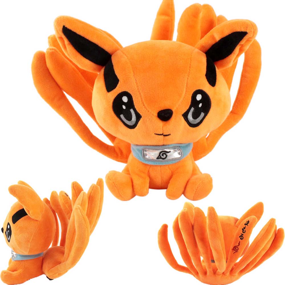 Đồ chơi nhồi bông hình nhân vật hoạt hình Naruto 18cm