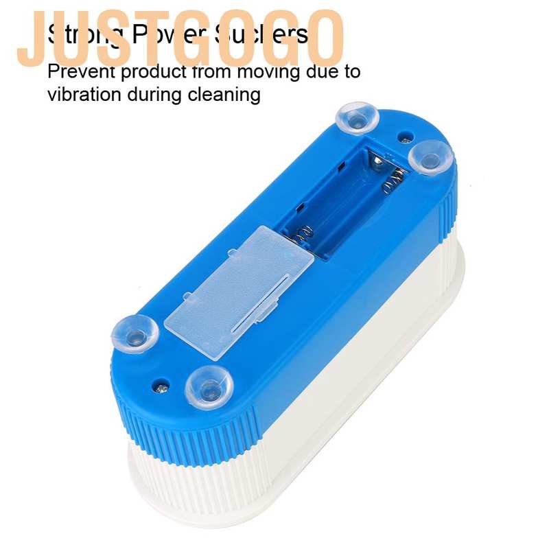 Justgogo Portable Ultrasonic Cleansing Machine Optical Glasses Contact Lens Cleaner 40kHz