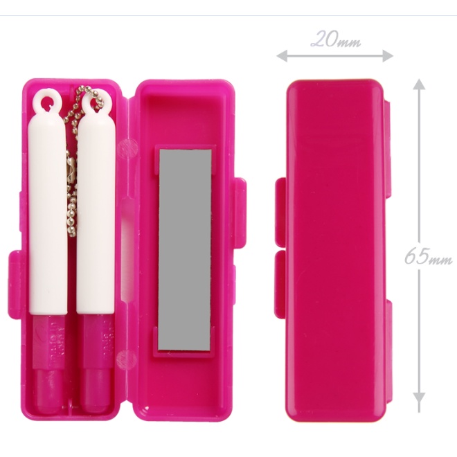 Bàn Chải Kẽ Răng và hộp đựng cầm tay Wedent Aroma Interdental Brush 100P Gomimall