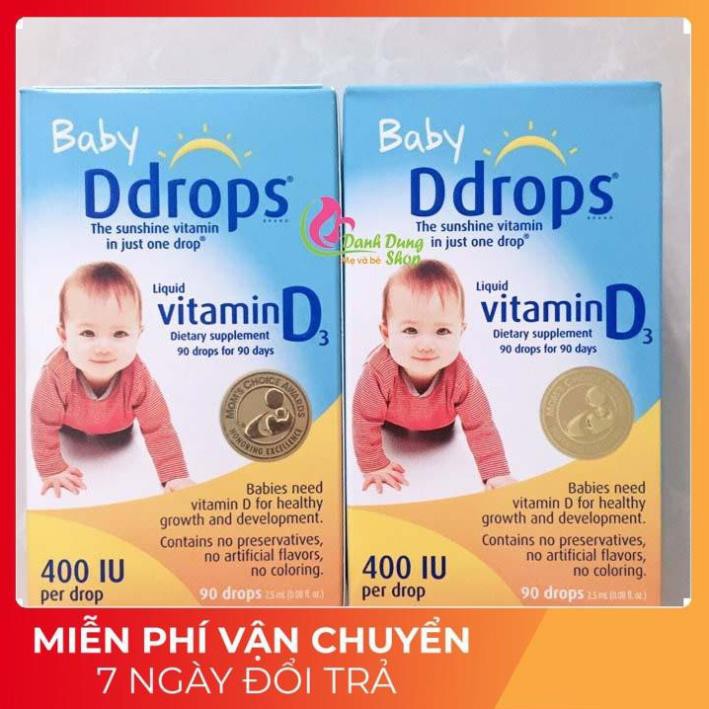 SALE Vitamin D3 baby D drops Mỹ (tốt nhất thế giới)