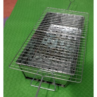 Combo bếp nướng than hoa 40cm và 1 vỉ nướng 25cm x25cm