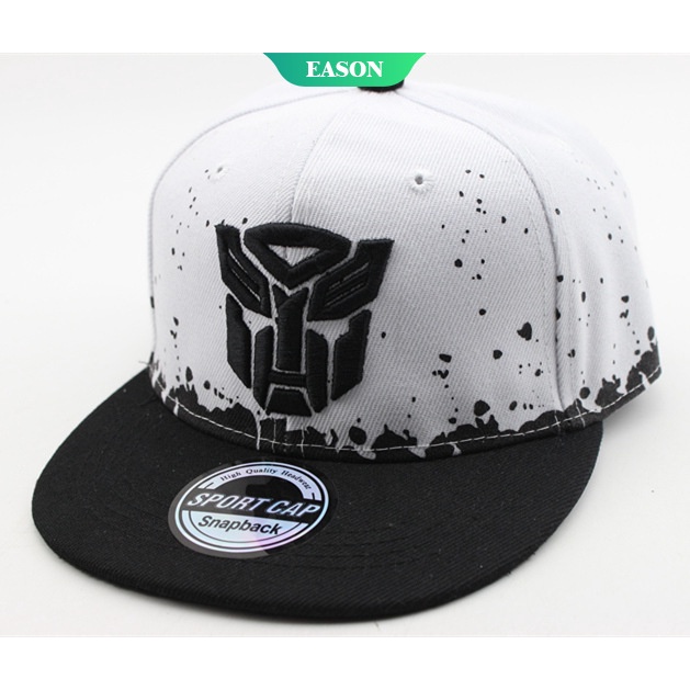 Mũ Lưỡi Trai Phẳng Chống Nắng Mùa Hè In Hình Phim Transformers Đội Trưởng Mỹ Cho Trẻ Em
