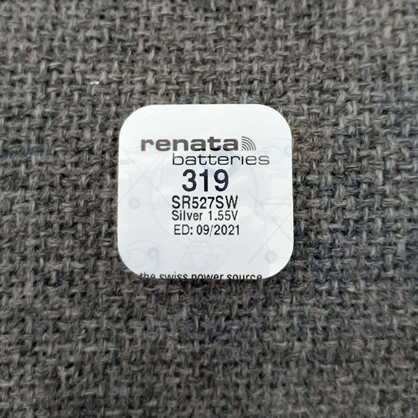Pin đồng hồ 319 - SR527SW Renata chính hãng (vỉ 1 viên)