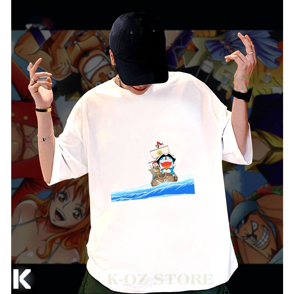 ÁO PHÔNG TAY NGẮN CỔ TRÒN IN HÌNH DORAEMON-MÈO MÁY IN HÌNH COOL NGẦU GIÁ RẺ CHƯA TỪNG CÓ CHO ĐỒNG ĐỘI - 230667