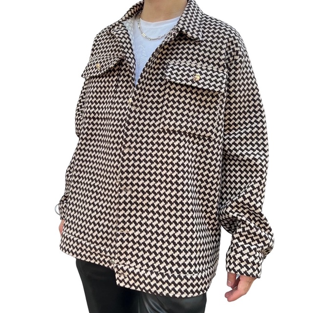 Áo khoác dạ cổ sơ mi unisex nam nữ tiệm của miêu