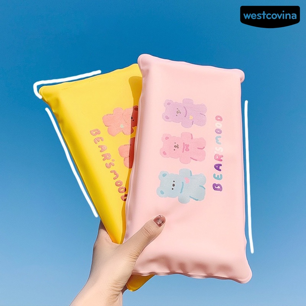 [Hot]✍Gối Nước Bằng PVC Thoáng Khí Đáng Yêu Dành Cho Học Sinh