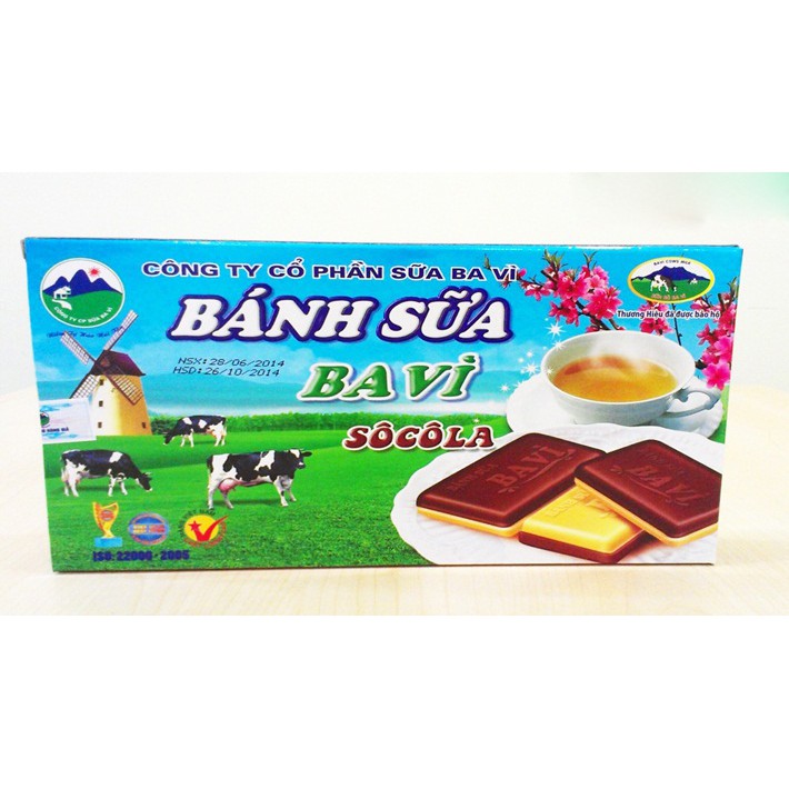 Bánh sữa Ba Vì Vị Socola Thơm Ngon