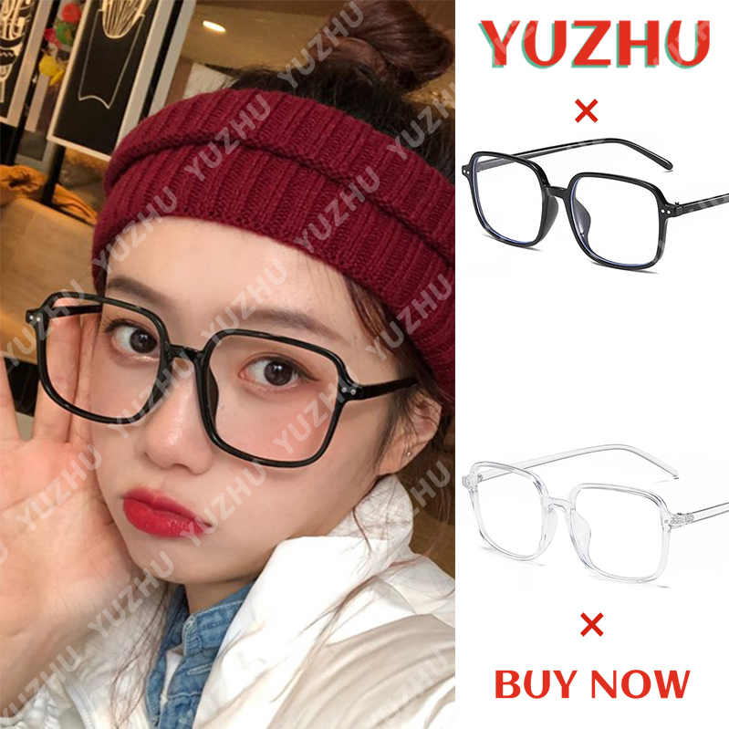 Mắt Kính Gọng Vuông Chống Bức Xạ Thời Trang Cho Nữ
