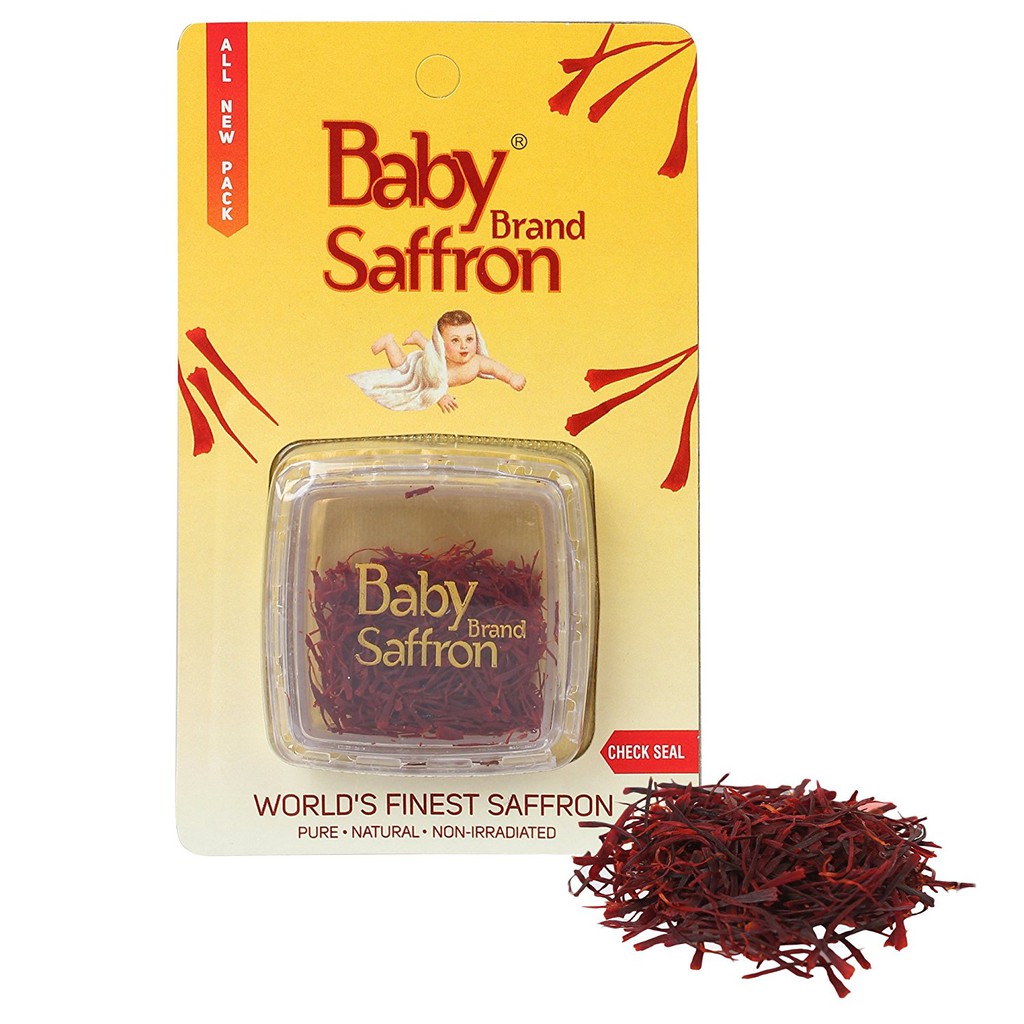 Nhụy hoa nghệ tây Baby Saffron 1g (Nhập khẩu từ Ấn Độ)
