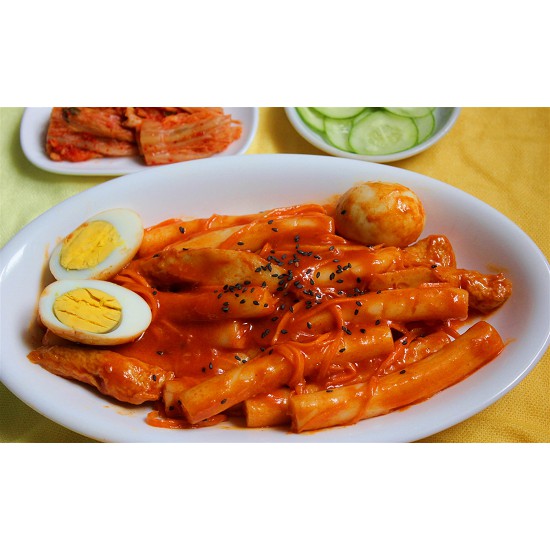 Phần Tokbokki Truyền Thống Hàn Quốc tại Kimbap City