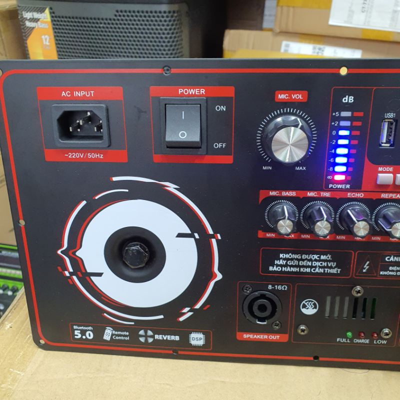 Mạch Loa Kéo 40 Đôi Reverb Led Nháy Nhạc Nguồn Xuyến 19x38