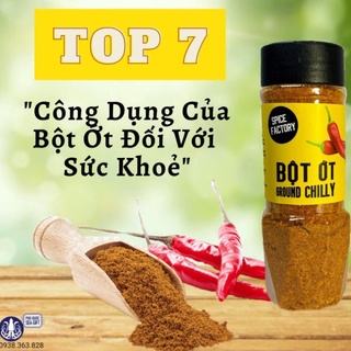 Bột ớt cay đặc sản phú quốc lọ 100g
