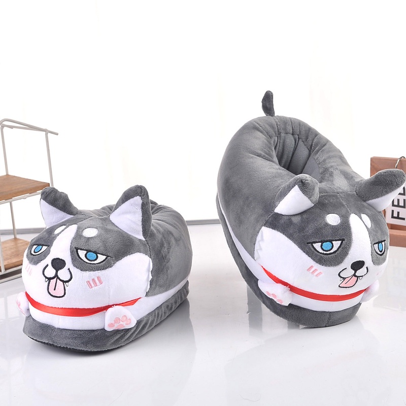 Youyo Dép Đi Trong Nhà Lót Lông Xù Hình Động Vật Vui Nhộn Dành Cho Bạn Nữ
