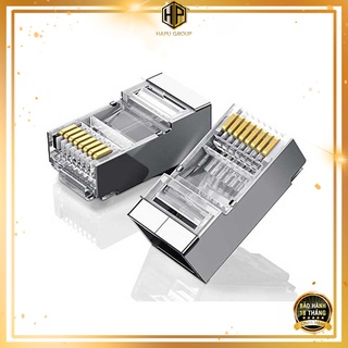 Túi 100 hạt mạng rj45 ugreen 50248 chuẩn cat6 cao cấp - hapugroup