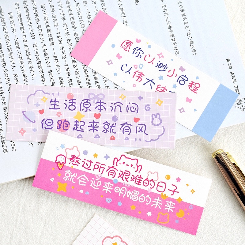 Hộp 30 bookmark xinh