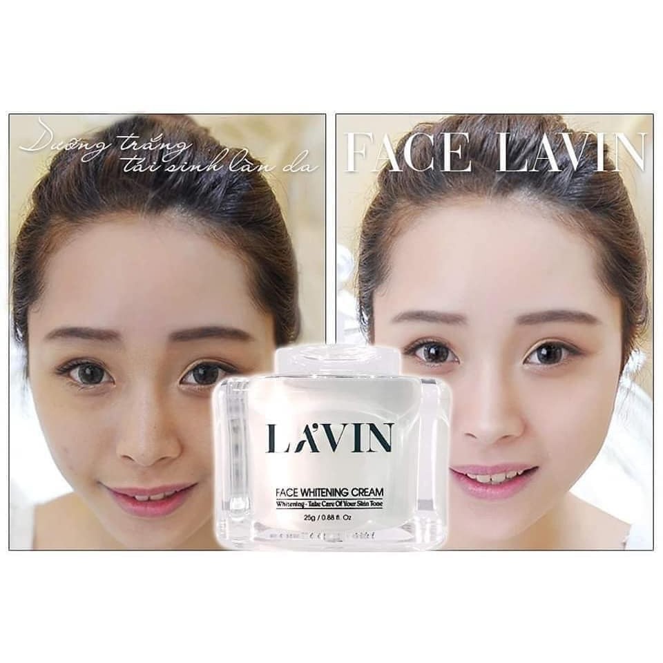 KEM FACE LAVIN DƯỠNG TRẮNG DA, BÍ QUYẾT SỞ HỮU LÀN DA TRẮNG HỒNG - Mymy Cosmetic