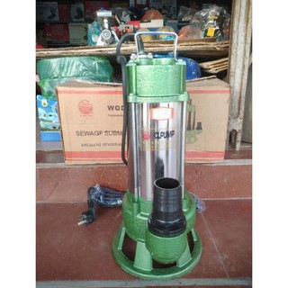 Máy bơm chìm bơm tõm hút bùn 1 hp 750w ống ra f50