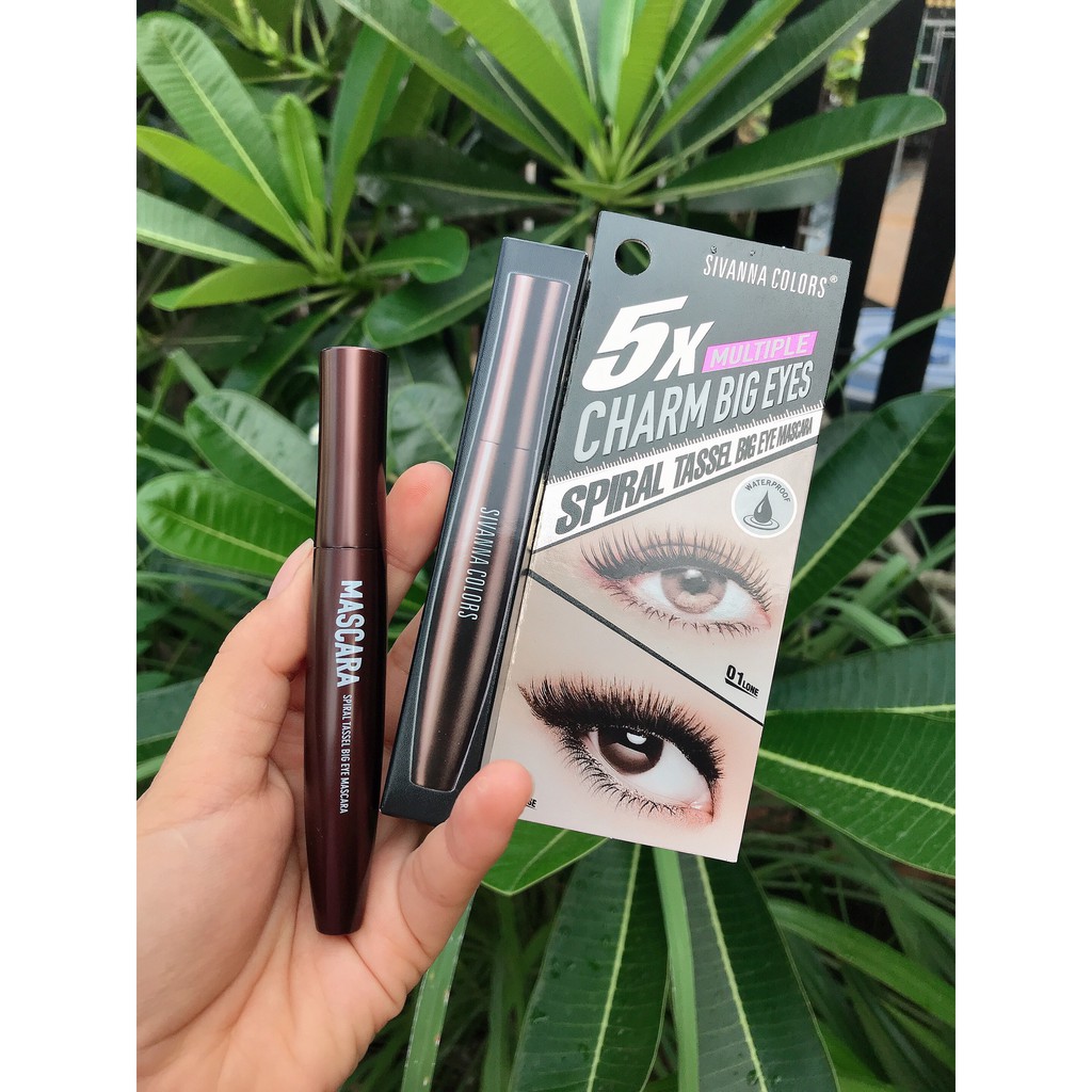 Mascara Dạng Cong mi Sivanna 5X Multiple Charm Big Eye HF916