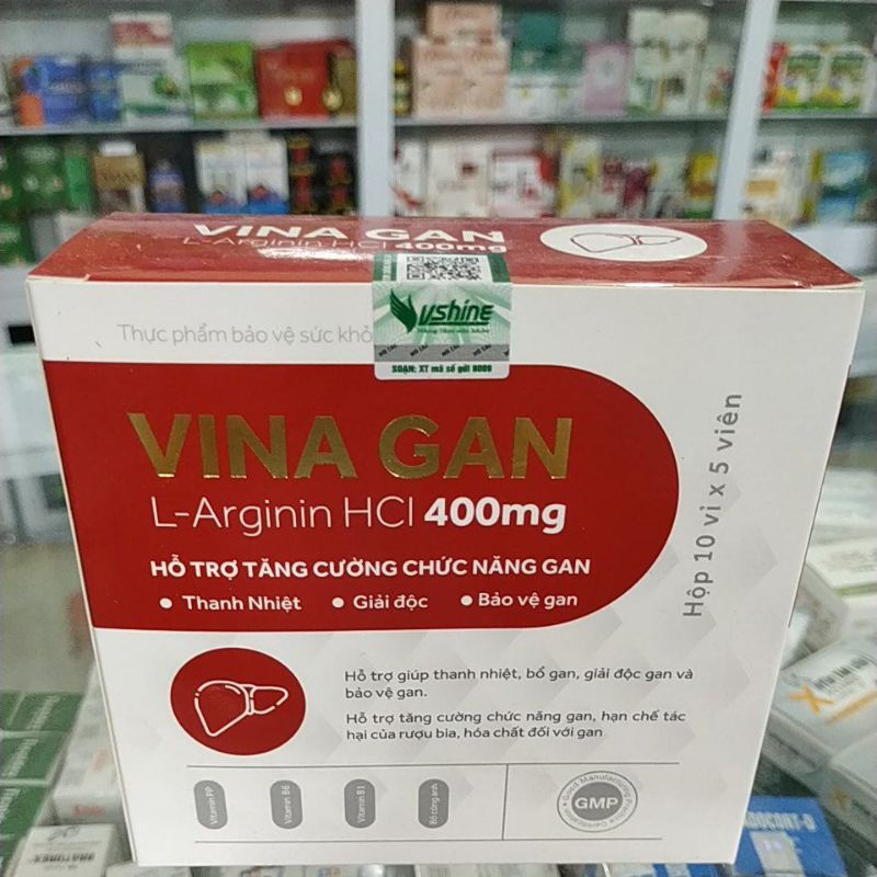 Viên uống bổ gan Vinagan giải rượu, bảo vệ gan