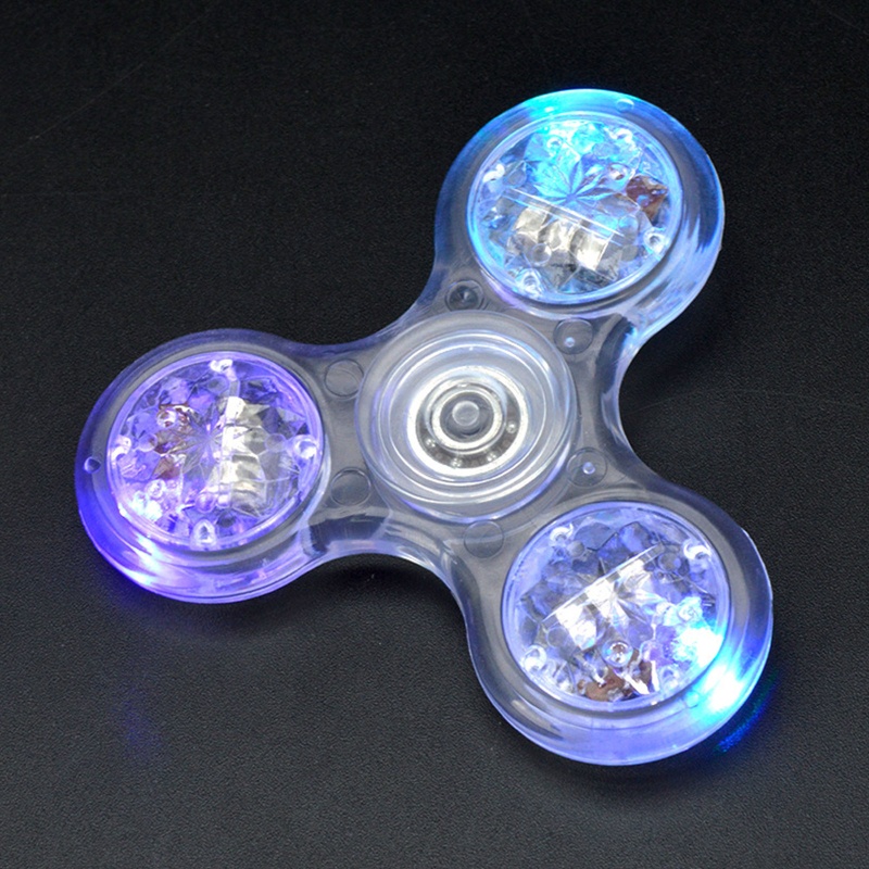 Con Quay Đồ Chơi Fidget Spinner LED WMMB 3 &quot;Cho Trẻ Em / NgườI LớN
