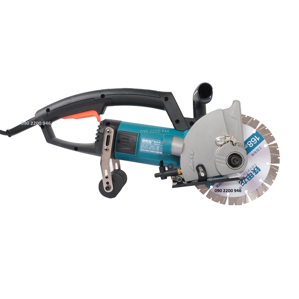 Máy cắt tường 1 lưỡi 168MM | Máy cắt rãnh tường GL168 | cắt rãnh đi ống bảo ôn điều hòa , điện nước , bảo hành 1 năm