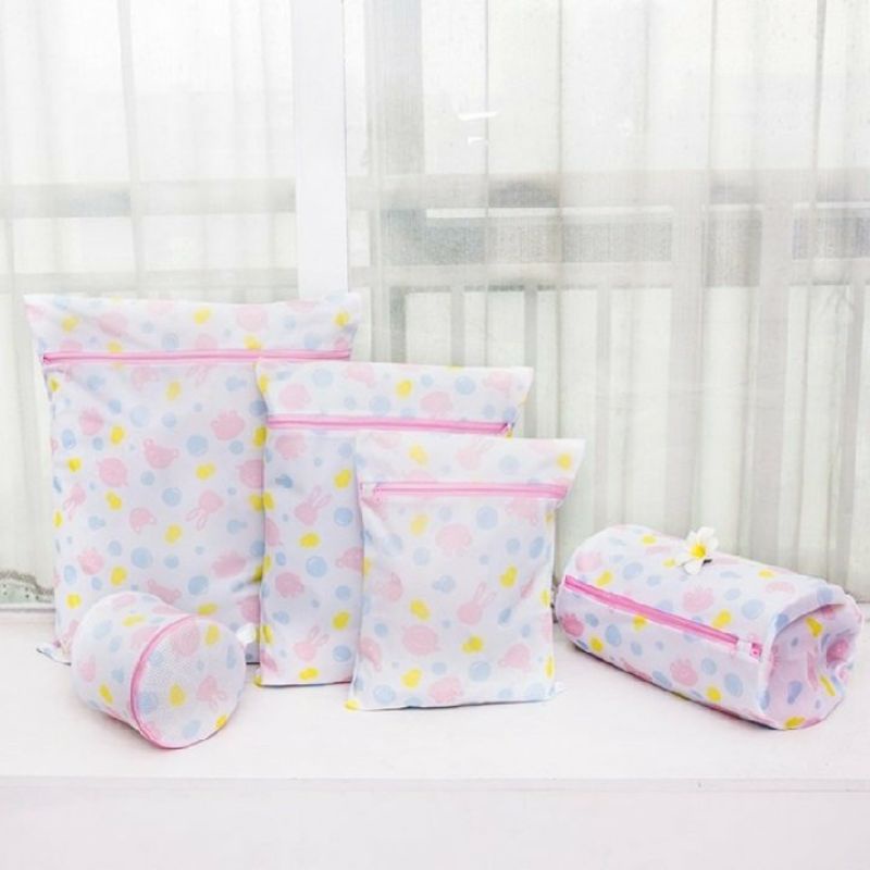 Set 5 túi giặt hoa văn tiện lợi