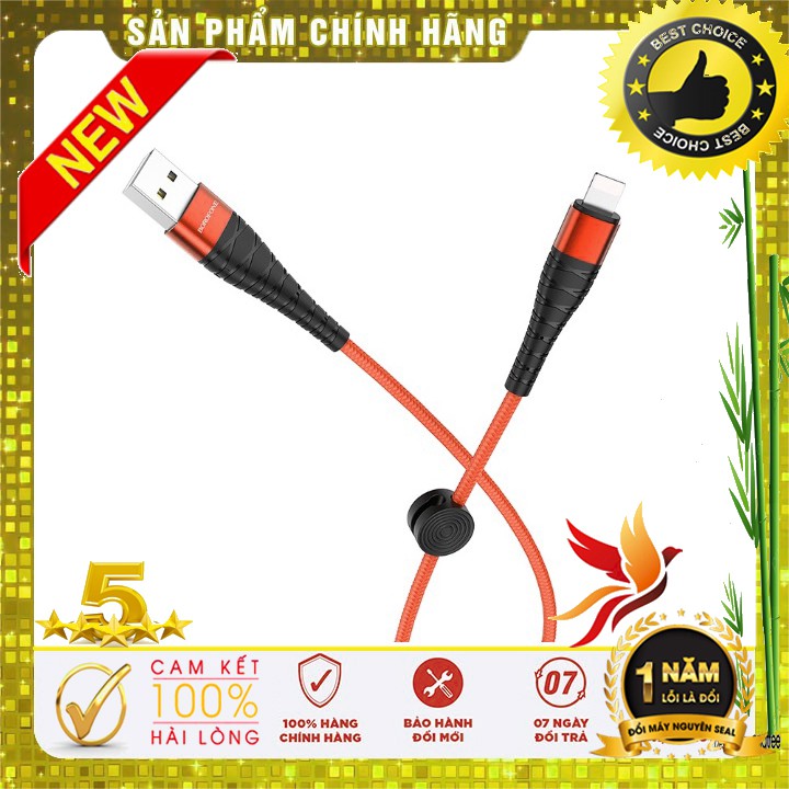 Cáp sạc BOROFONE BX32 Lightning/MicroUSB/Type-C