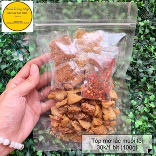 Tóp mỡ lắc muối tỏi