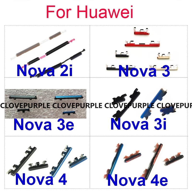 Nút Nguồn Âm Lượng Thay Thế Chất Lượng Cao Cho Huawei Nova 2i 3 3i 3e 4 4e