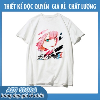 Áo thun Darling in the Franxx Zero Two Anime Manga cực chất giá siêu rẻ
