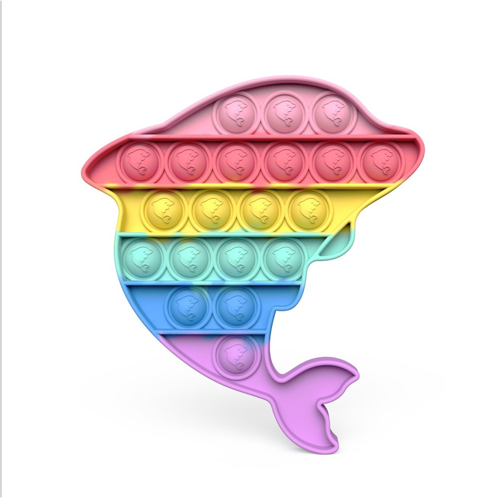 Đồ chơi giải trí thông minh, Pop It 2021, giảm căng thẳng cho người lớn, trẻ em