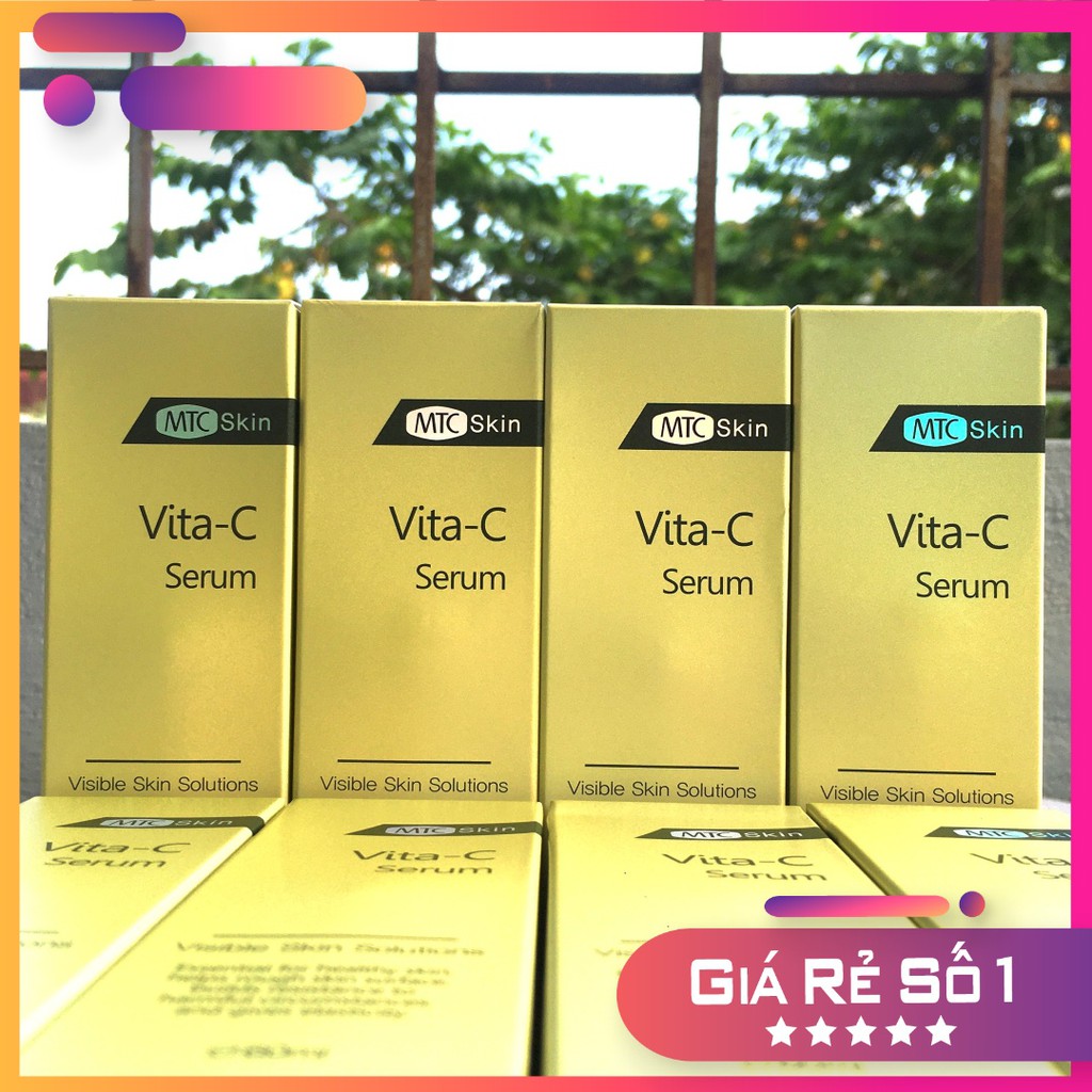 [Hàng Chuẩn] Serum Vita.minC sáng da mờ thâm nám lọ 60ml MTC | BigBuy360 - bigbuy360.vn