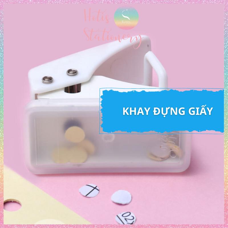 [HOTIS] Bấm lỗ mini KW-triO dùng làm ruột sổ còng binder DIY bullet journal
