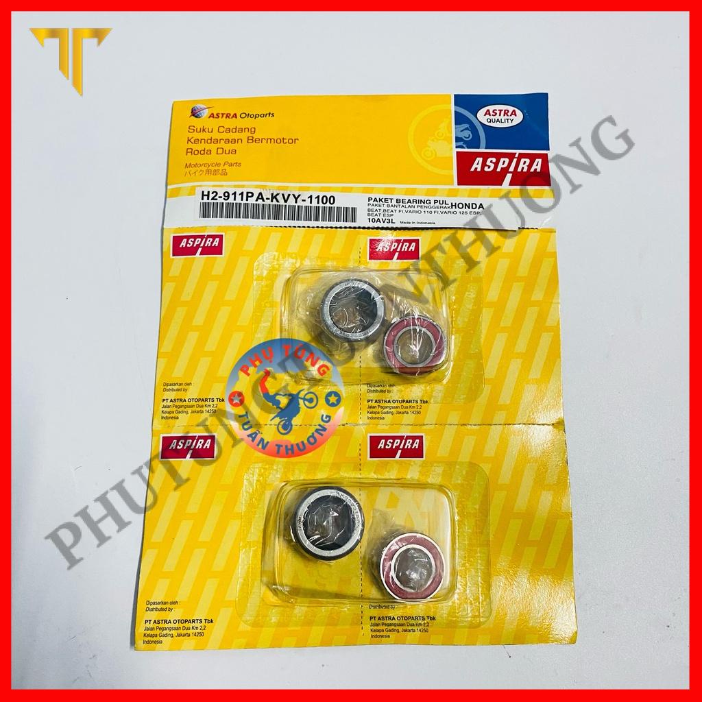 Bộ Bạc đạn Puly Aspira Chính Hãng Xe Ab Vision SH Vairo Lead PCX...