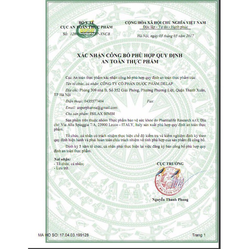 [CHÍNH HÃNG + QUÀ TẶNG ] ISILAX BIMBI - Thảo Dược Chống Táo Bón - Hộp 200 ml - Hàng Nhập Châu Âu | Thế Giới Skin Care