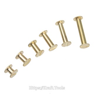 Vít vặn đồng thau mặt phẳng siêu mỏng