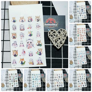 Sticker Ram - Rem (Anime Re: Zero) - Hình dán Anime