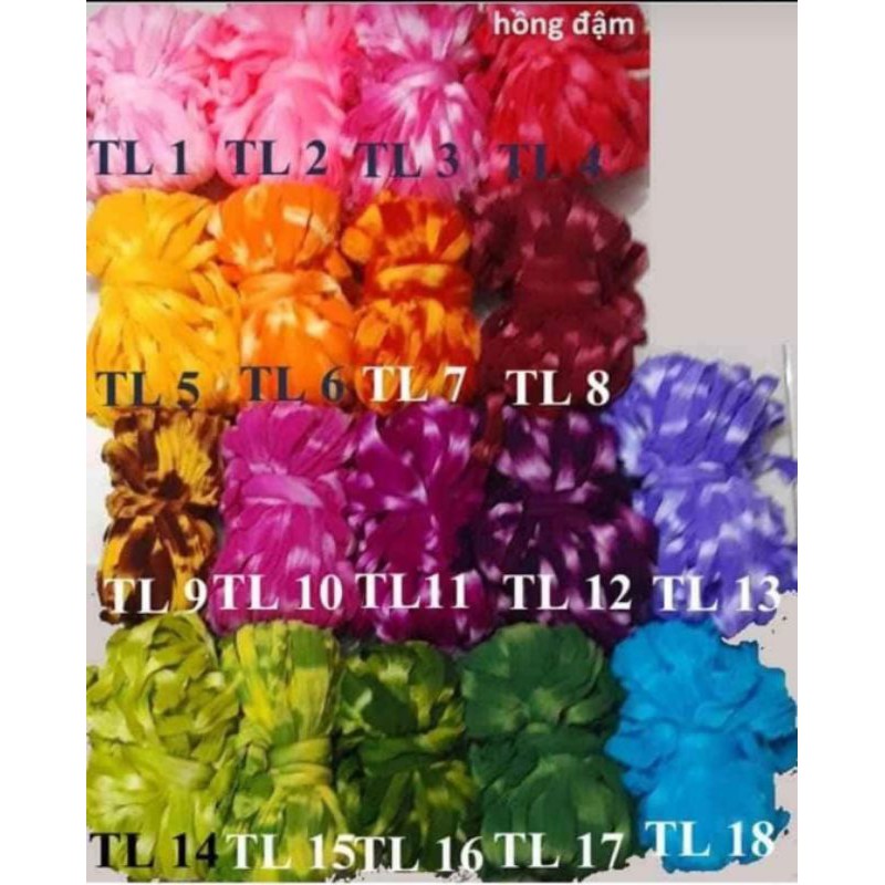 Vải voan làm hoa , đồ handmade' đồ chơi' dụng cụ dạy học mầm non