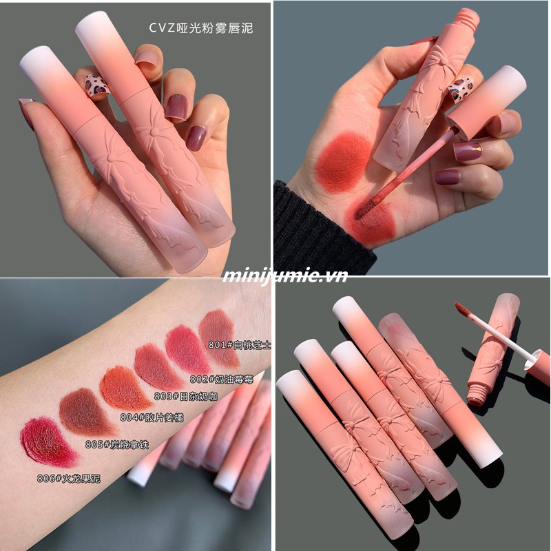 [Hàng Mới Về]Son Lì ArtValue bear Mềm Mịn Như Nhung Chống Thấm Nước Lâu Trôi