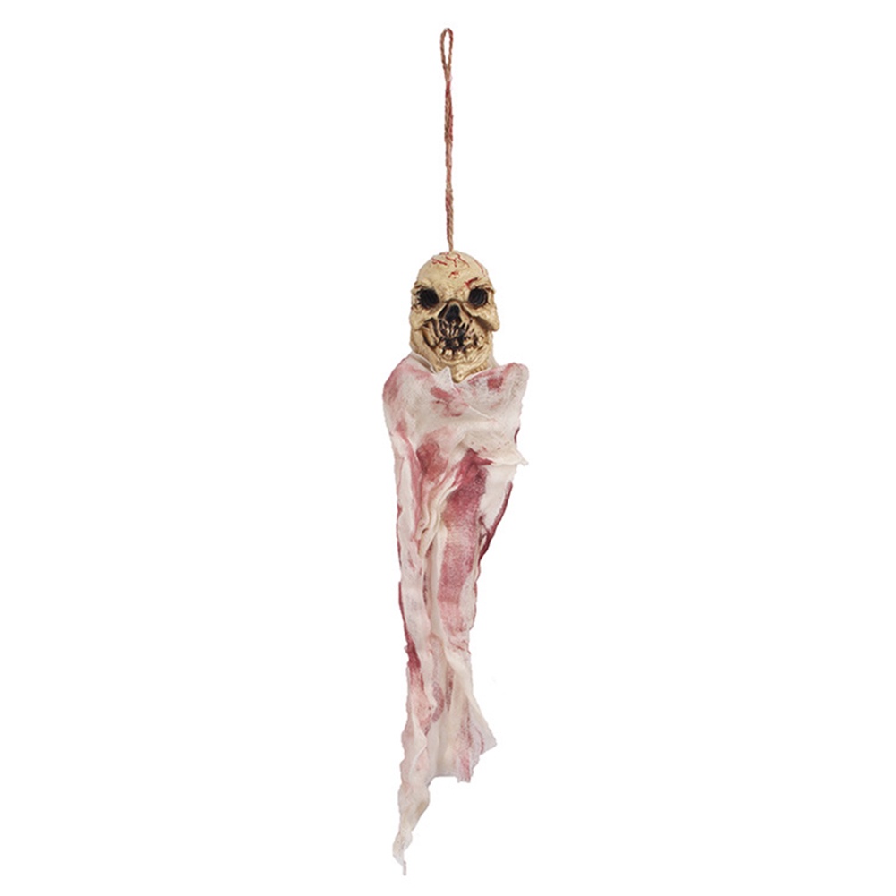Phụ kiện treo trang trí hình đầu lâu kinh dị cho Halloween