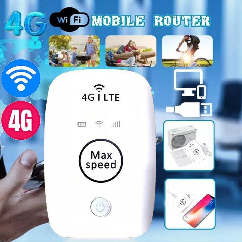 Mẫu WIFI nhỏ gọn 4G MAX SPEED tiện dụng, Hỗ trợ 15 User Kết nối cùng 1 lúc, Kết nối mạng siêu nhanh,siêu tốc độ