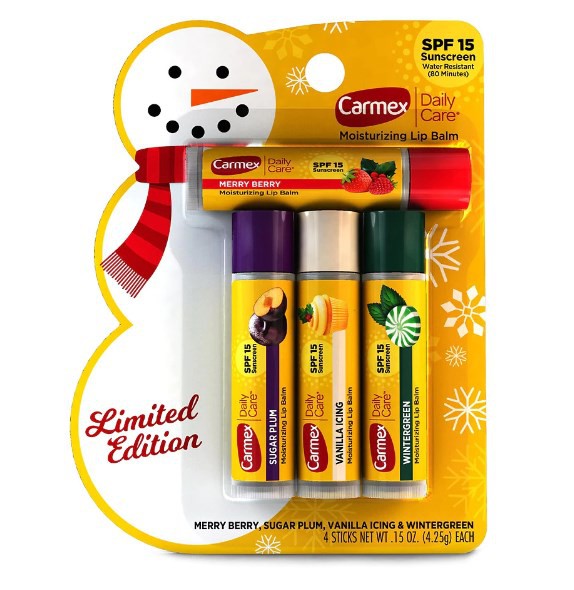 THỎI/HŨ/TUÝP SON DƯỠNG MÔI CHỐNG NẮNG - CHỐNG NƯỚC Carmex Moisturizing Lip Balm SPF 15