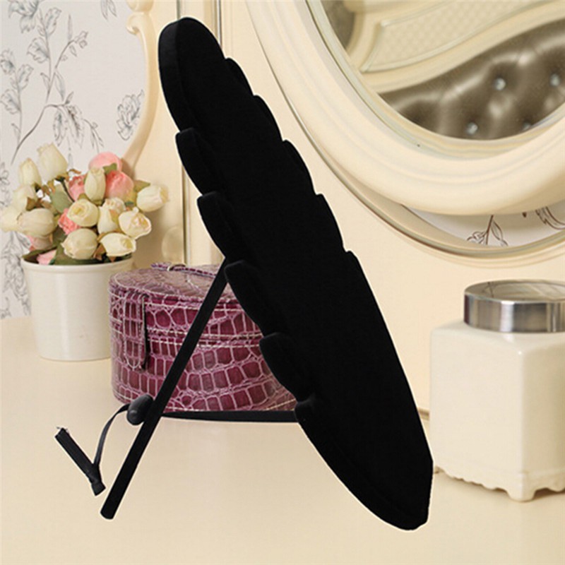 Giá nhung đứng trưng bày dây chuyền hình ngọn lửa