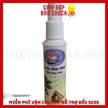 Xịt khử mùi giày dép Clean & Fresh Tổng Kho BlTIS -TGGD