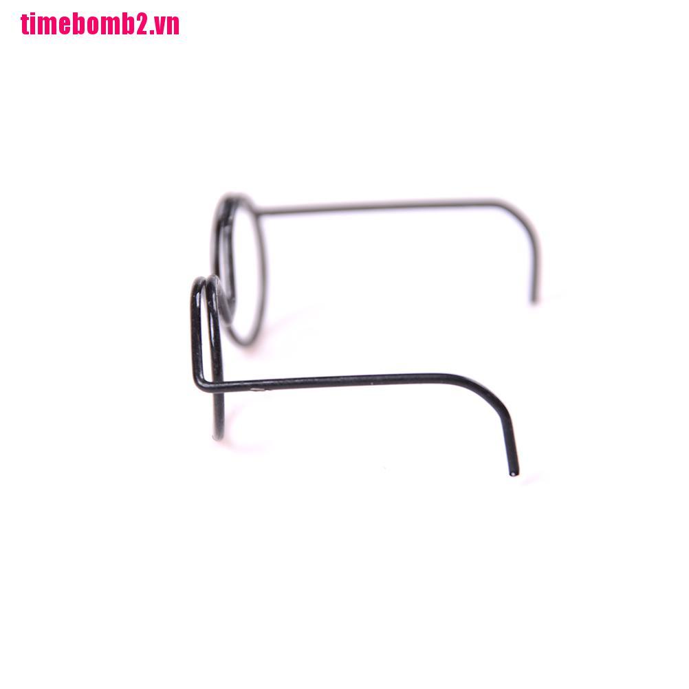 Bộ 2 mắt kính gọng tròn đáng yêu cho búp bê tỉ lệ 1/ 6 30cm